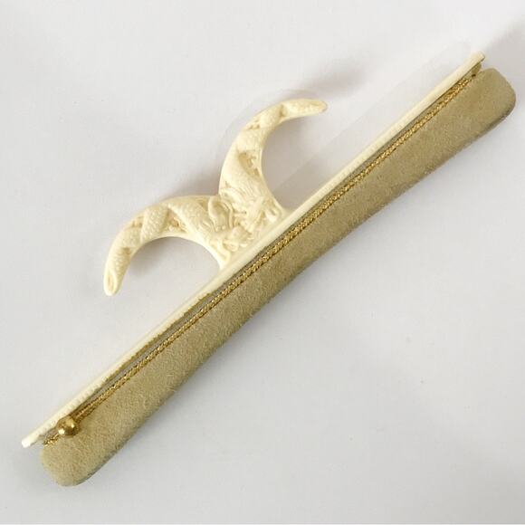 Vintage Celluloid Manicure Dragons Nail Buffer Vanity Set Tray Powder Box Lot - Picture 7 of 15